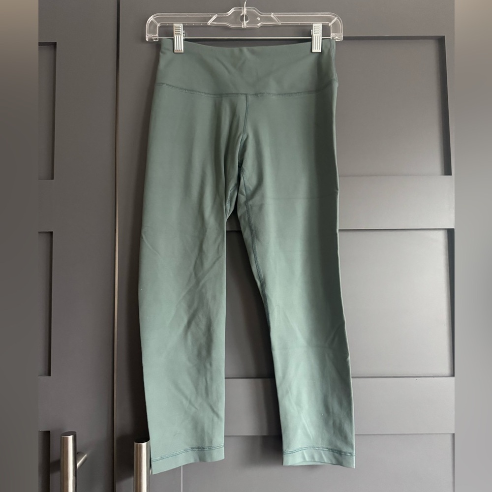Reflex Women’s Capri Leggings in Sage Green